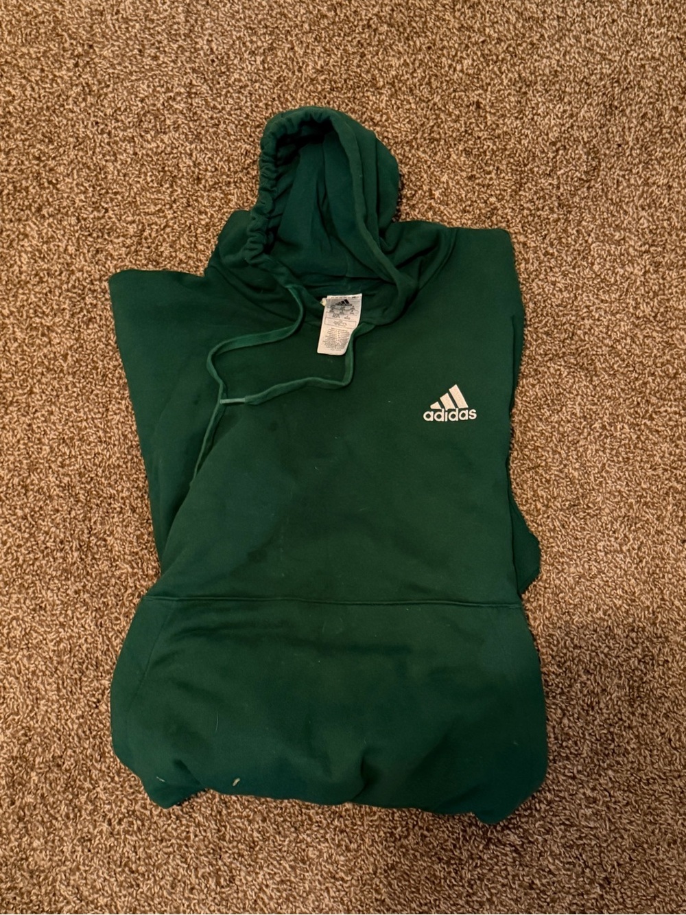 Adidas Men’s 2XL Green Hoodie